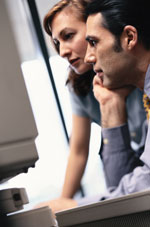 browsing business websites