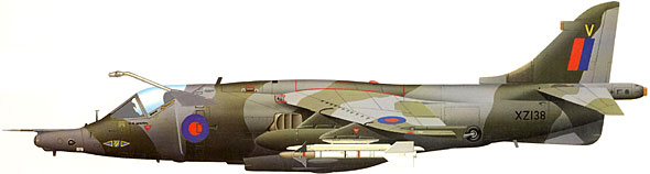 Early Harrier GR.3 2-tone scheme